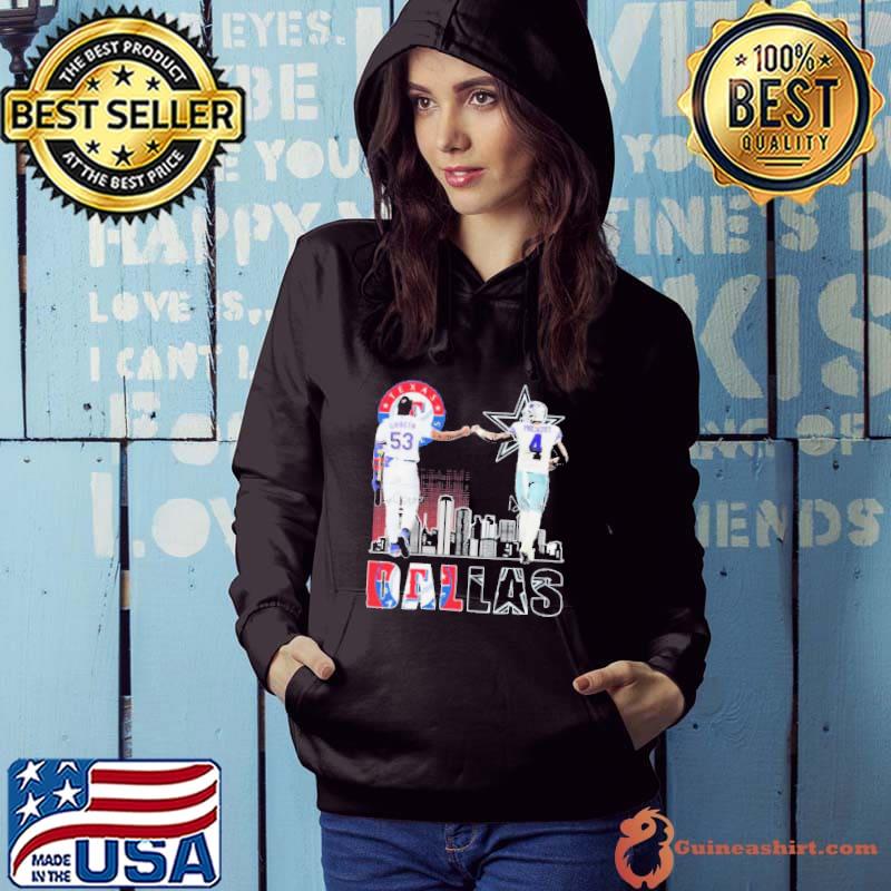 Garcia And Prescott Dallas Sports Skyline Shirt Hoodie