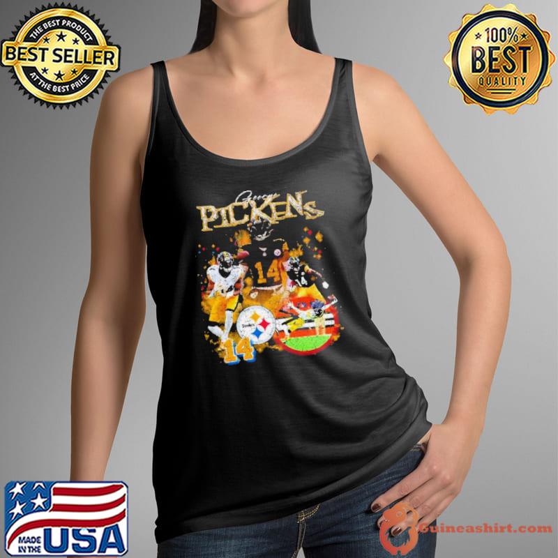 George Pickens Pittsburgh Steelers Vintage 2023 Shirt Tank Top