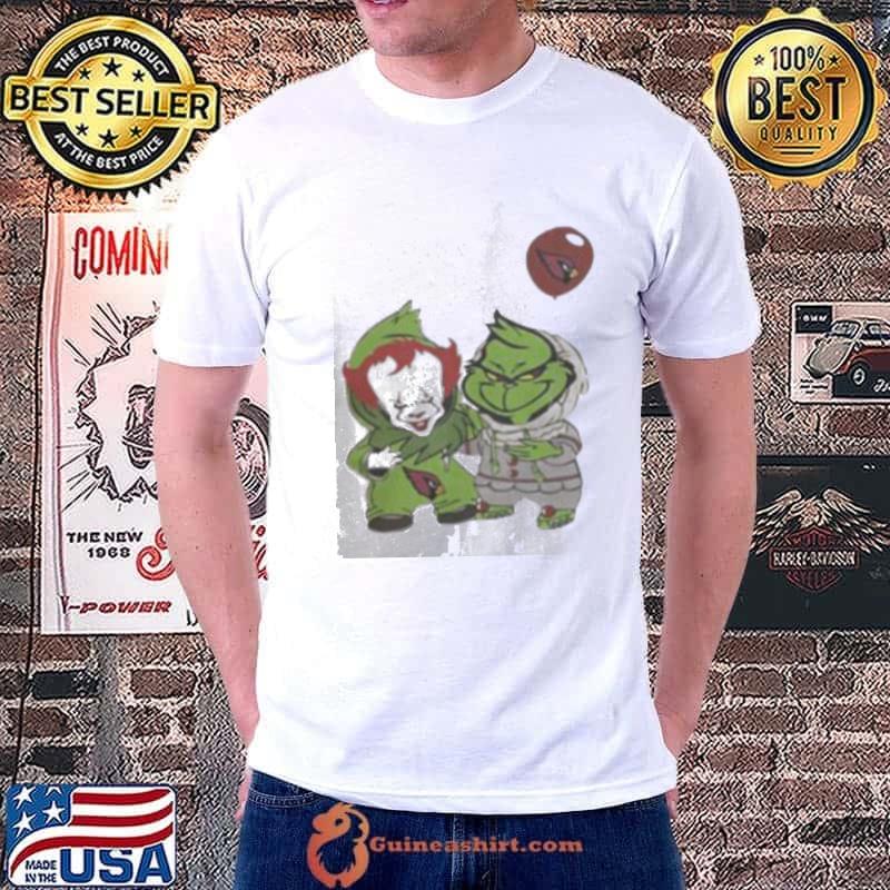 Georgie And Grinch Arizona Cardinals Shirt