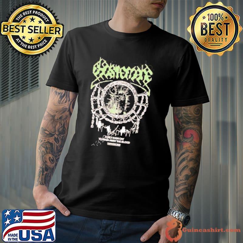 Ghostemane merch I only ever cry to wash away the blood shirt
