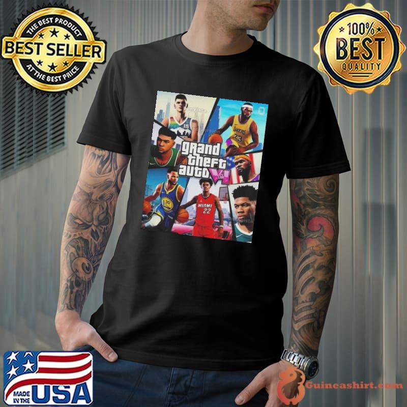 Grand Theft Auto Vi Nba Version 2023 Shirt