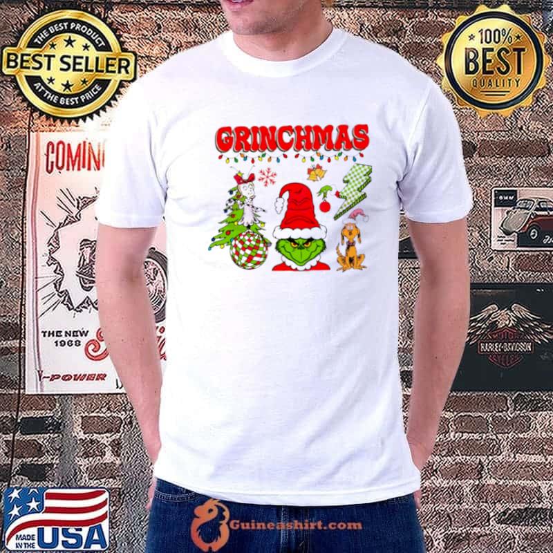 Grinch Grinchmas Characters Xmas shirt
