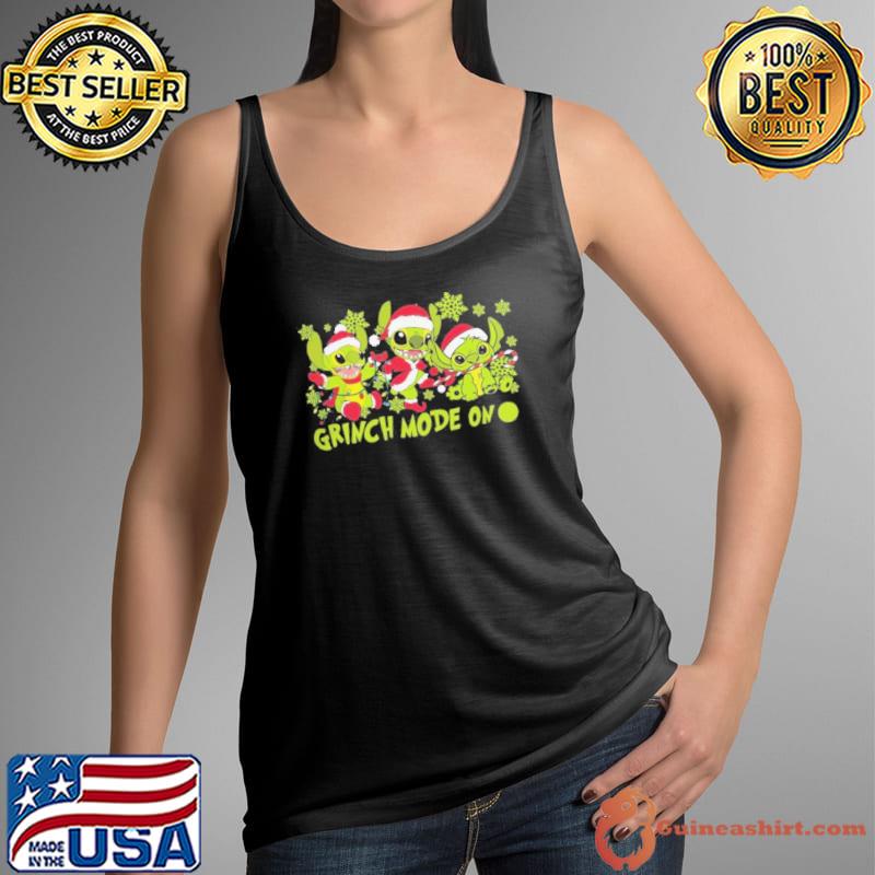 Grinch Mode On Christmas Shirt Tank Top