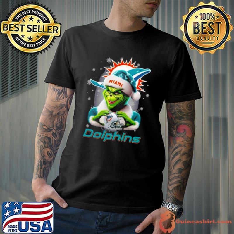 Grinch Perfect Gift For Fans Christmas Miami Dolphins shirt