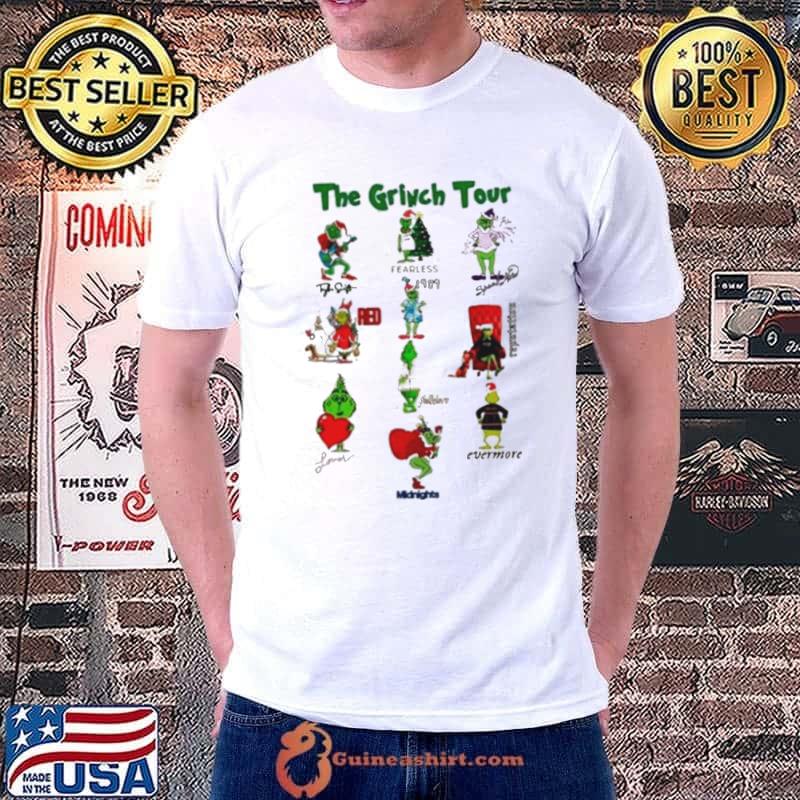 Grinch the Eras tour TS parody 2023 shirt