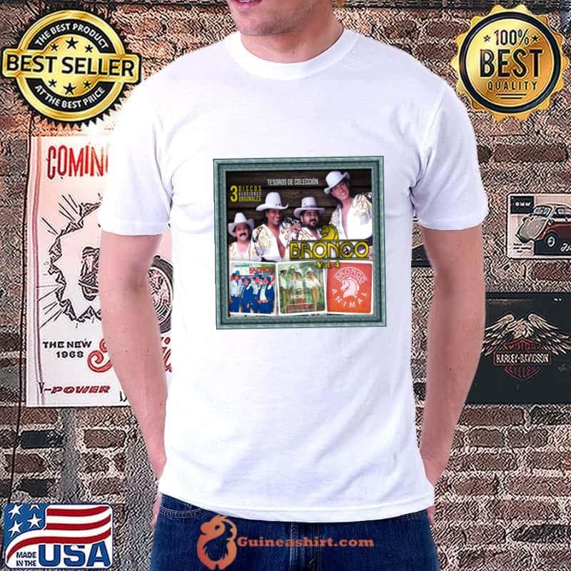 Grupo Bronco Tesoros de Colección Vol 4 album 2013 T-Shirt