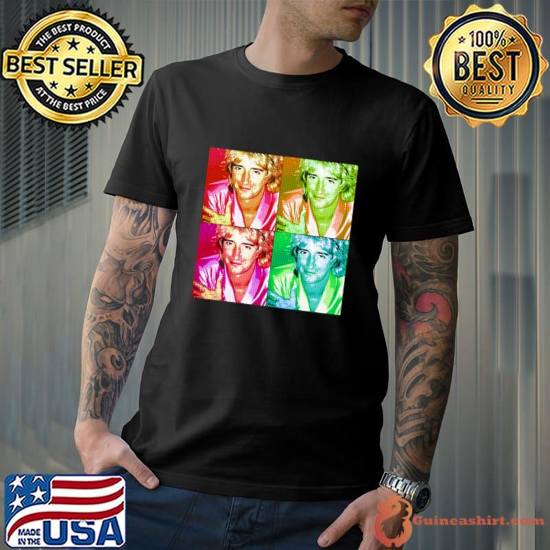 Heartfelt Harmonies Stewart's Soulful Essence on Chic T-Shirt