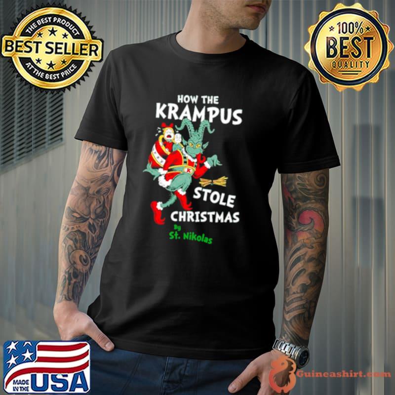 How the Krampus Stole Christmas funny shirt