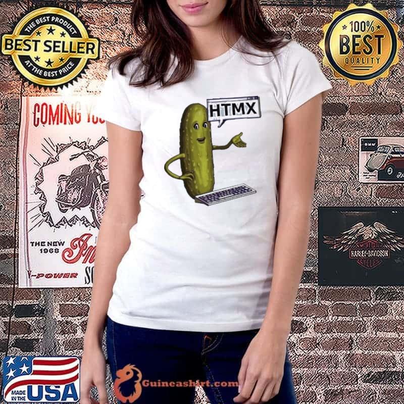 Htmx Pickle Shirt Ladiestee