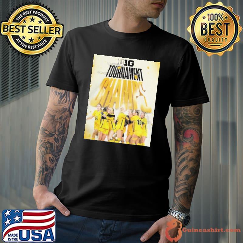 Iowa Hawkeyes Big 10 Women’s Soccer Tournament Champs 2023 Poster Shirt