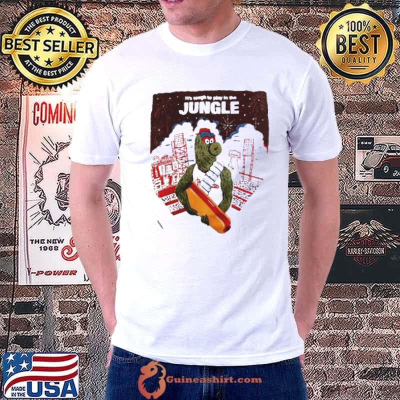 It’s tough to play in th jungle shirt