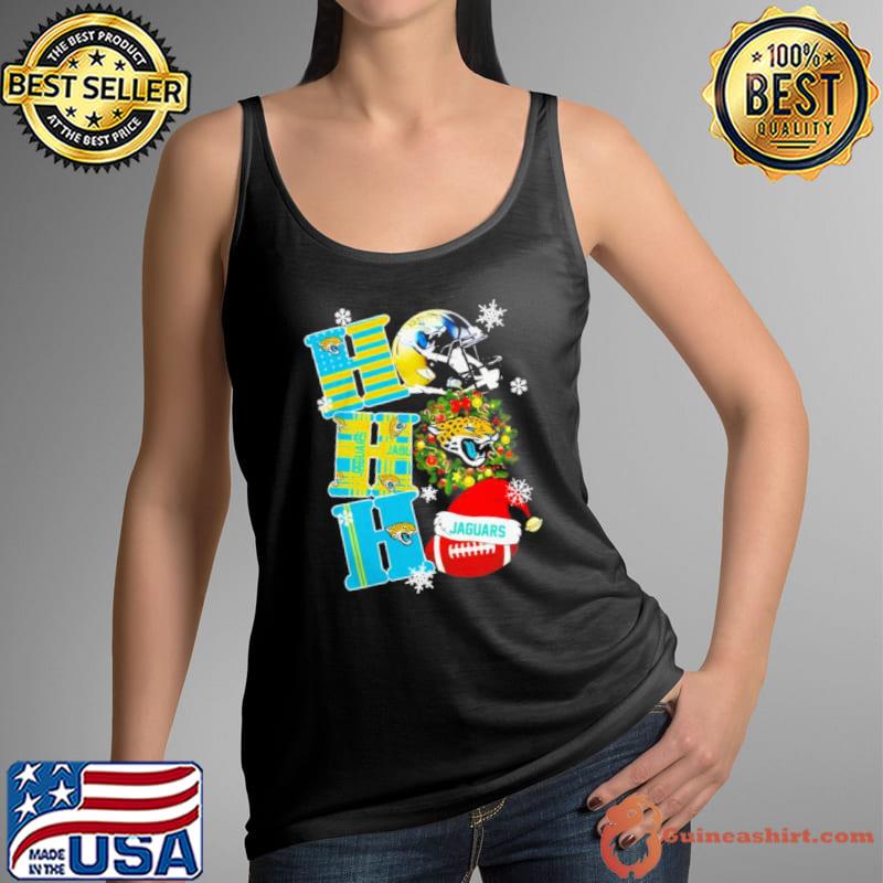 Jacksonville Jaguars Ho Ho Ho Merry Christmas s Tank Top