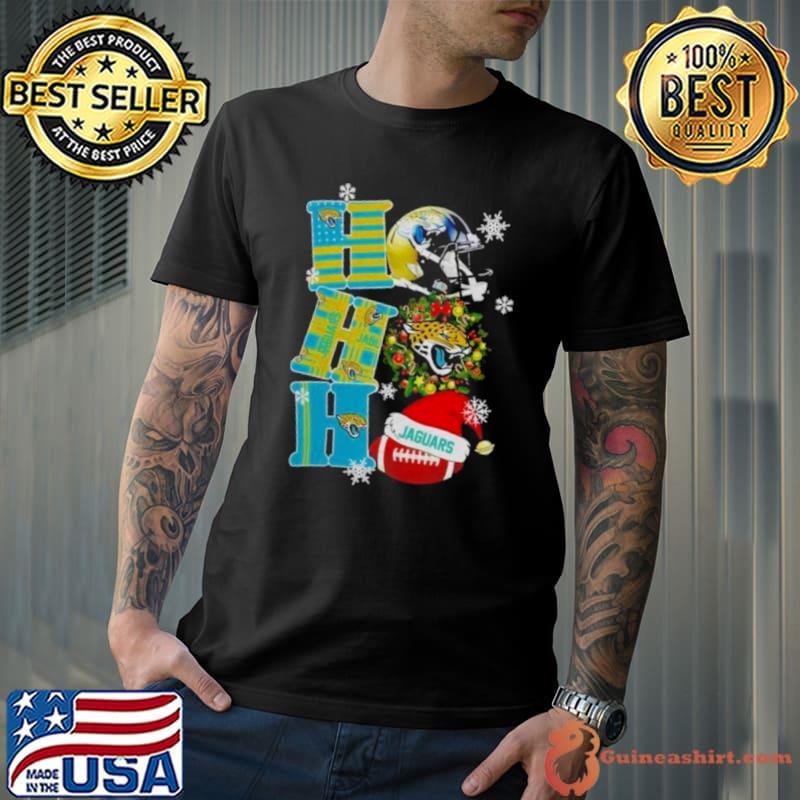 Jacksonville Jaguars Nfl Ho Ho Ho Christmas Shirt