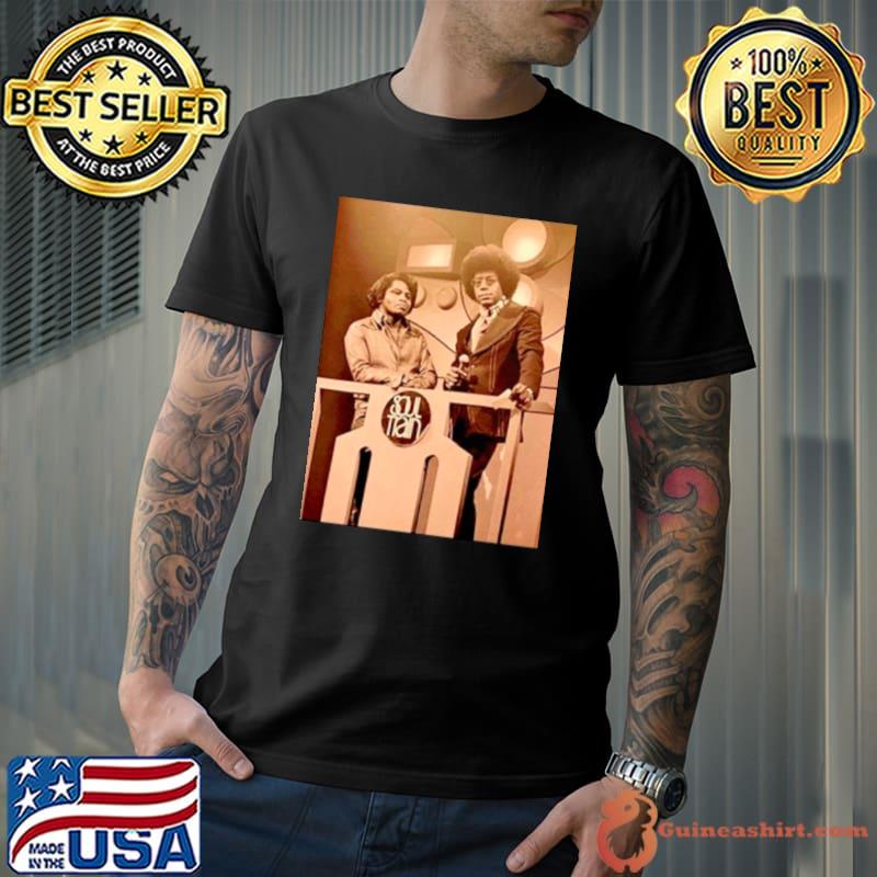 James Brown and Don Cornelius shirt