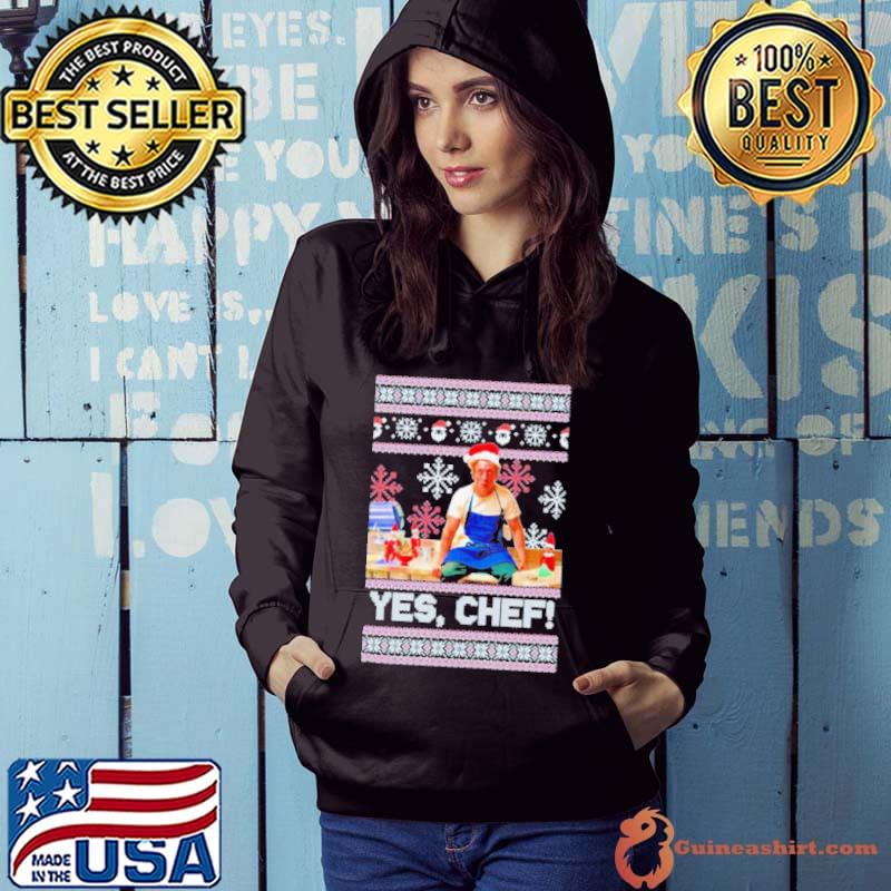Jeremy Allen White Yes chef Ugly Christmas s Hoodie