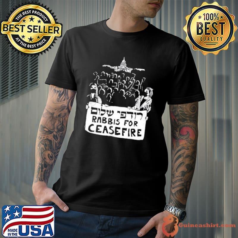 Jfrejnyc Rabbis For Ceasefire Tee Shirt