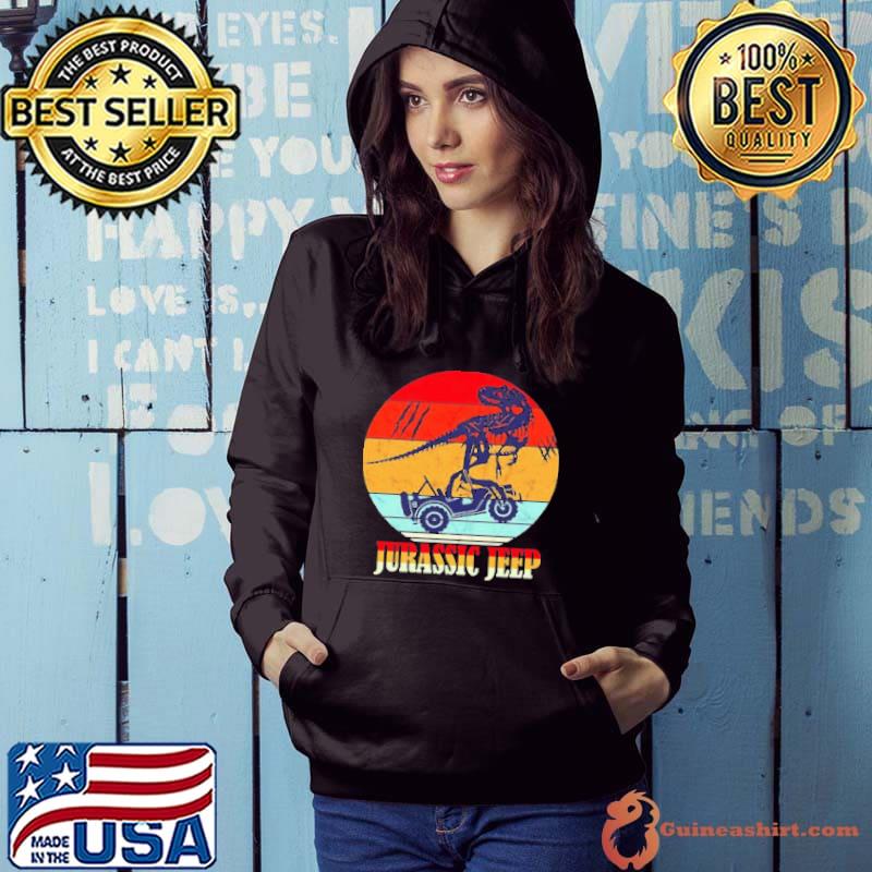 Jurassic Jeep Vintage Halloween Shirt Hoodie
