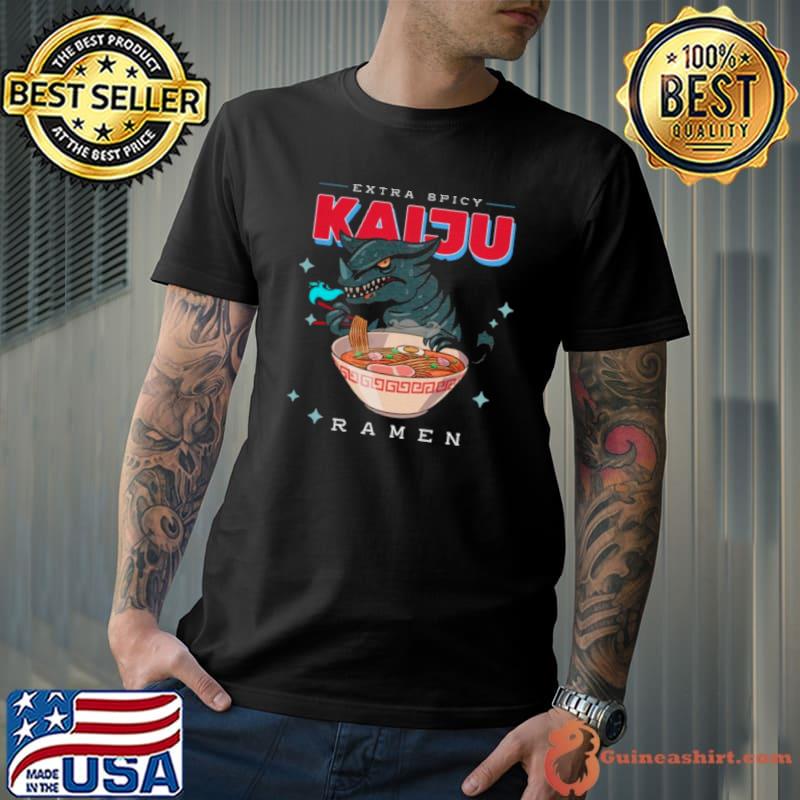 Kaiju Anime Ramen Noodle Japanese Style shirt