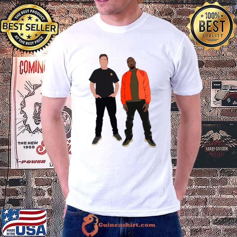 Kanye West And Elon Musk shirt