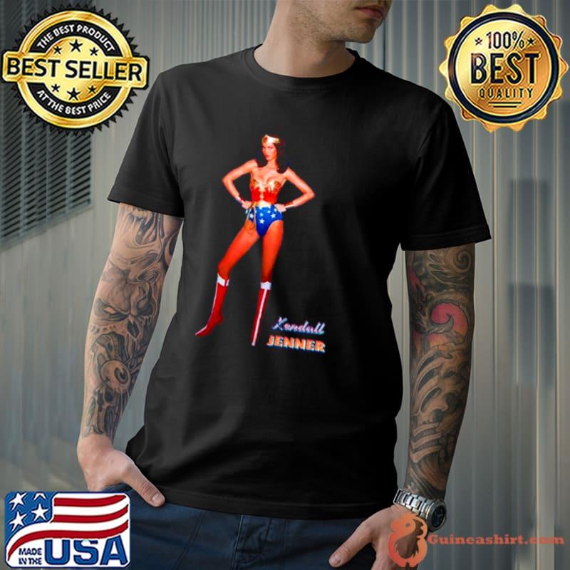 Kendall Jenner Wonder Woman shirt
