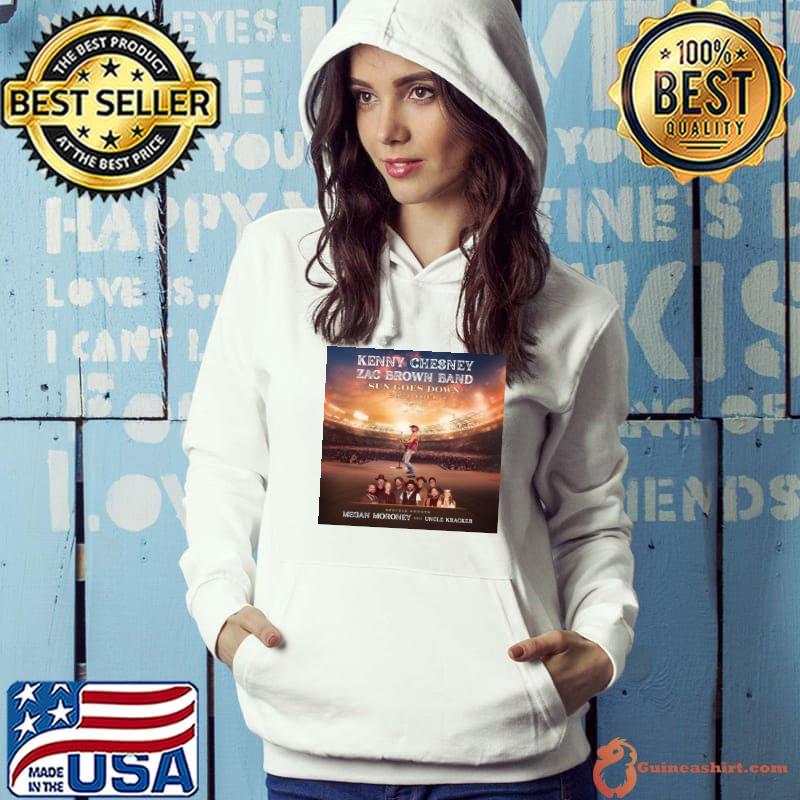 Kenny Chesney Zac Brown Band Sun Goes Down 2024 Tour Schedule s Hoodie