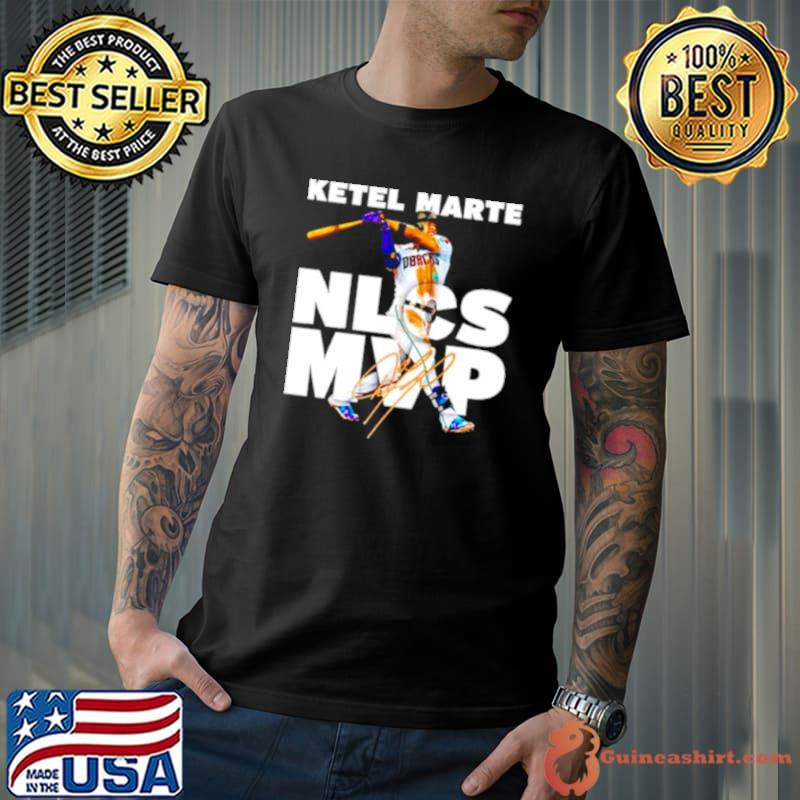 Ketel Marte D’Backs NLCS MVP signature shirt