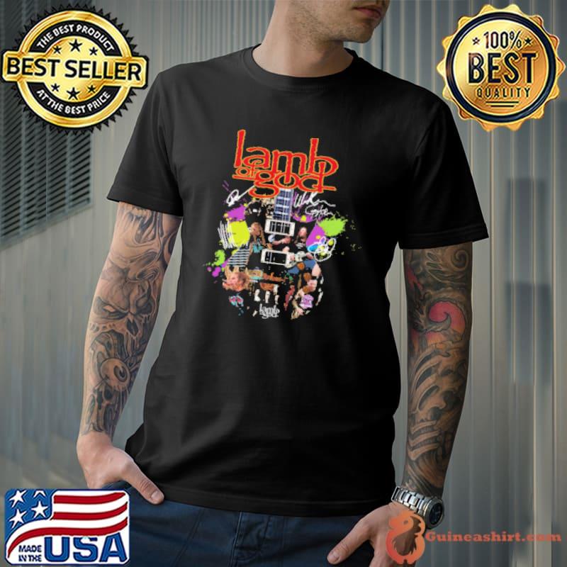 Lamb Of God Guitar Signatures Shirt