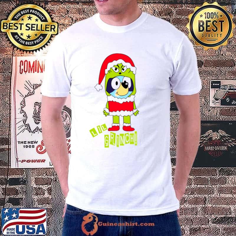 Lil Grinchmas Bluey shirt