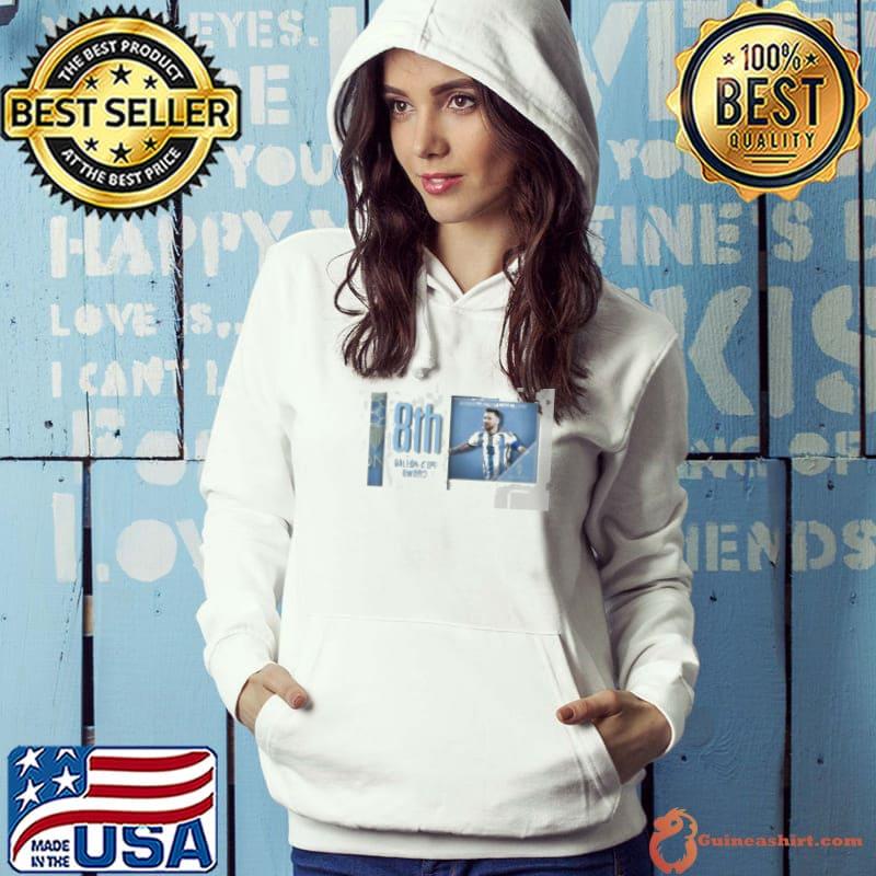 Lionel Messi wins his record extending 8th Ballon d’Or Award s Hoodie
