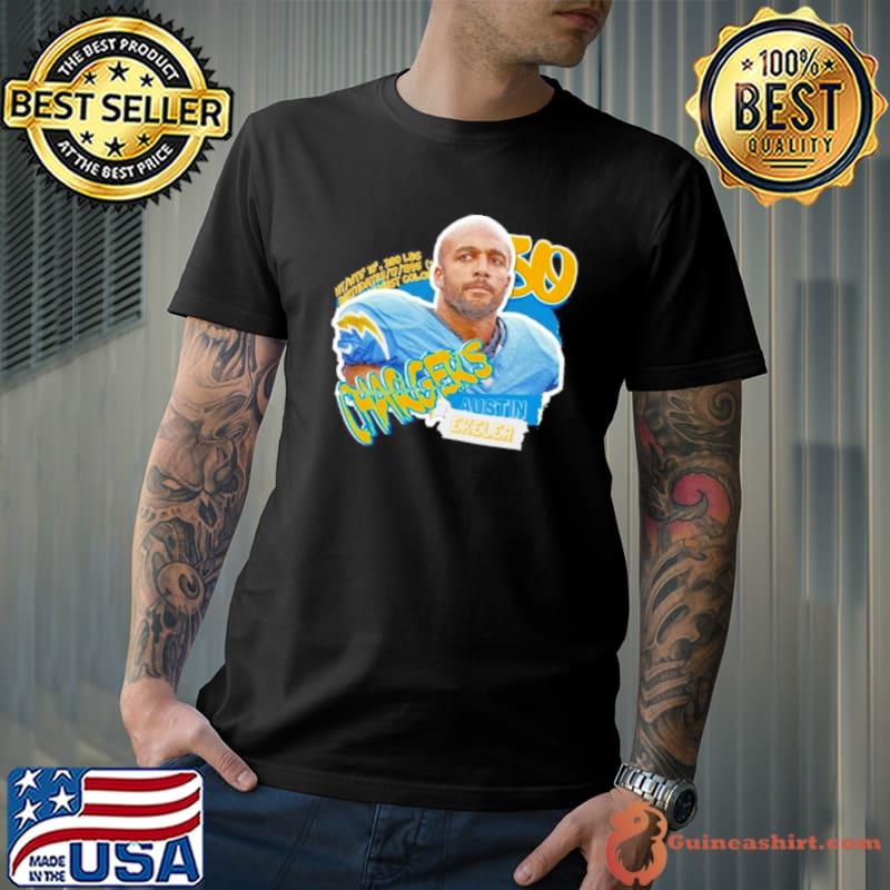 Los Angeles Chargers Austin Ekeler Football Paper shirt