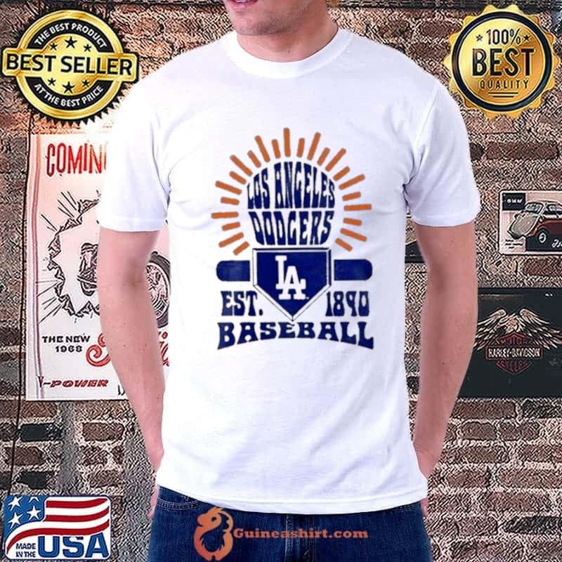 Los angeles Dodgers youth sun burst shirt