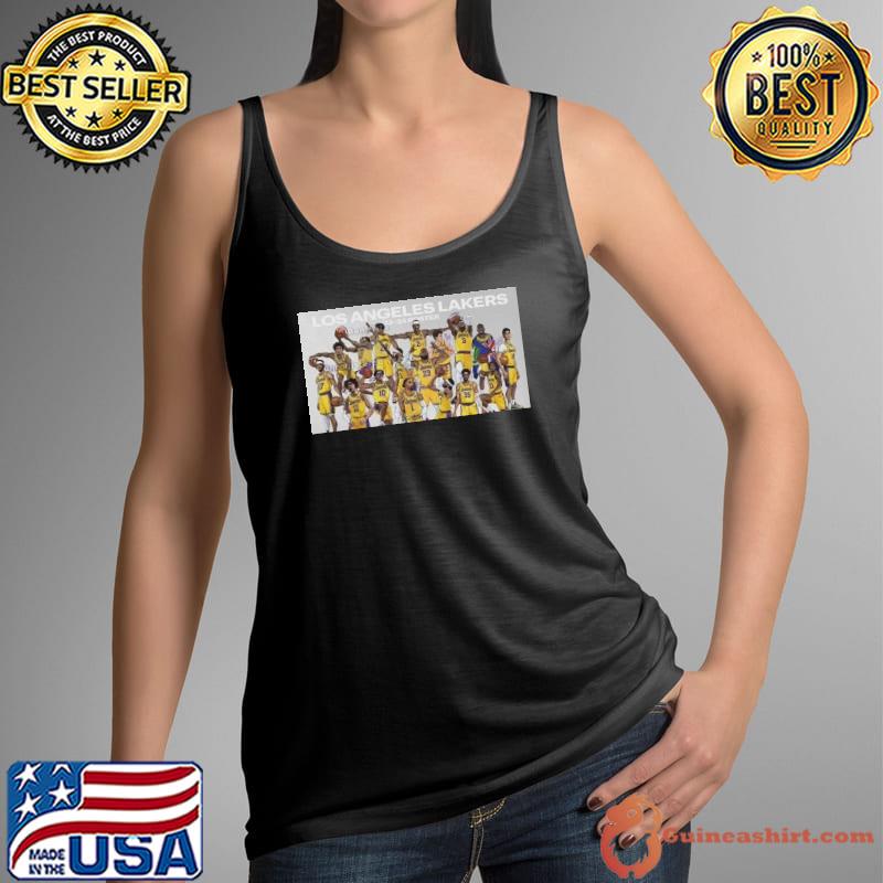 Los Angeles Lakers Squad Up 2023-2024 Roster s Tank Top