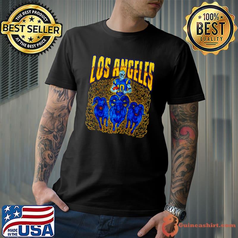 Los Angeles Rams football skeleton shirt