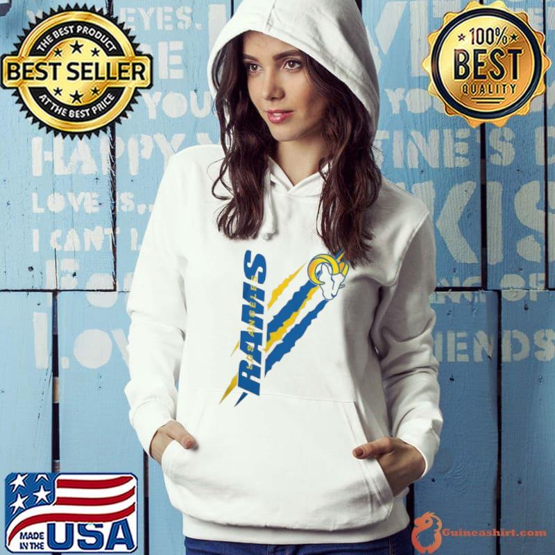 Los Angeles Rams Starter Color Scratch Logo Shirt Hoodie