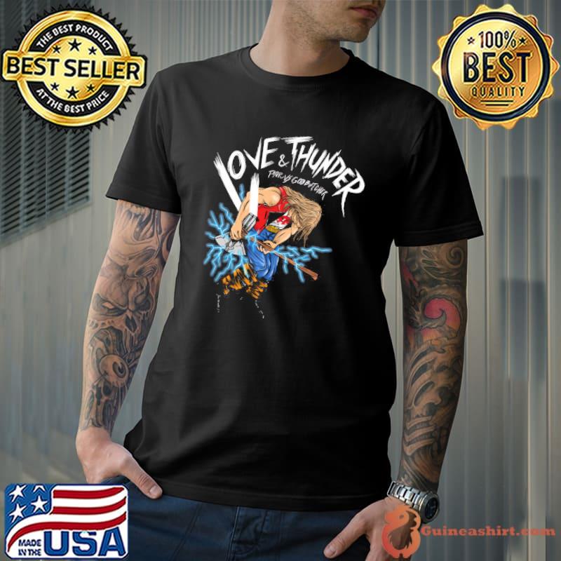 Love and Thunder space viking Thor Shirt