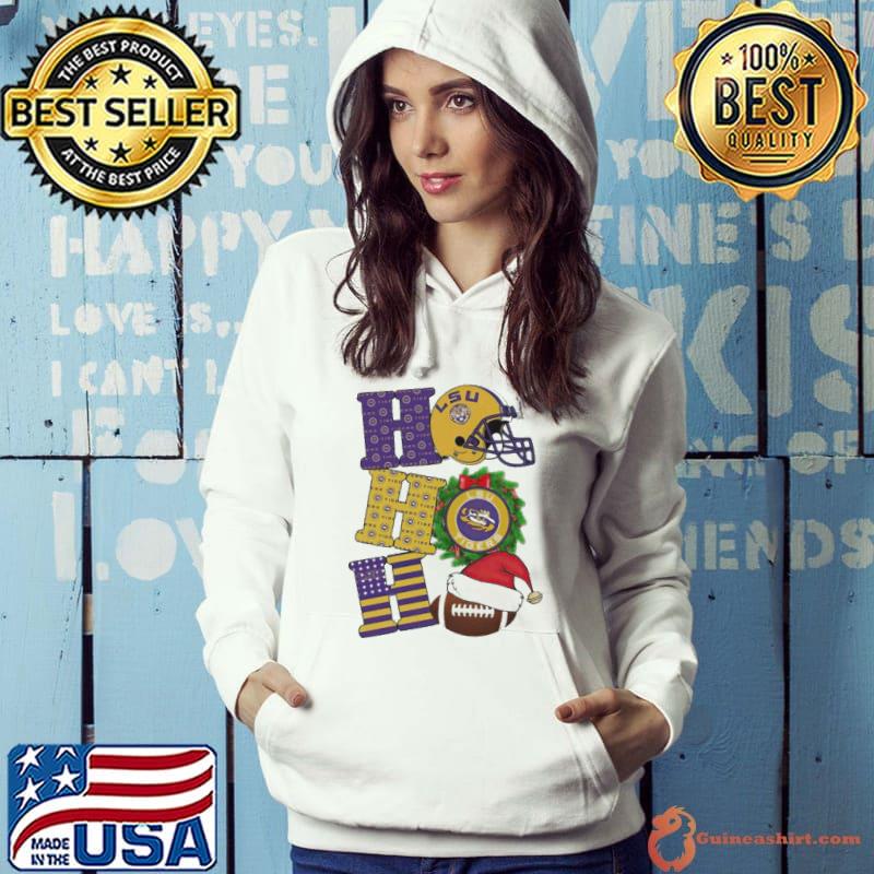LSU Tigers Ho Ho Ho Christmas s Hoodie