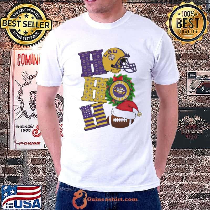 LSU Tigers Ho Ho Ho Christmas shirt