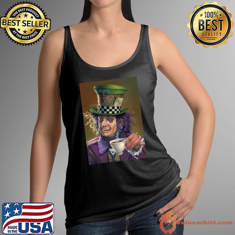 Mad Hatter Tea Party Poster Shirt Tank Top