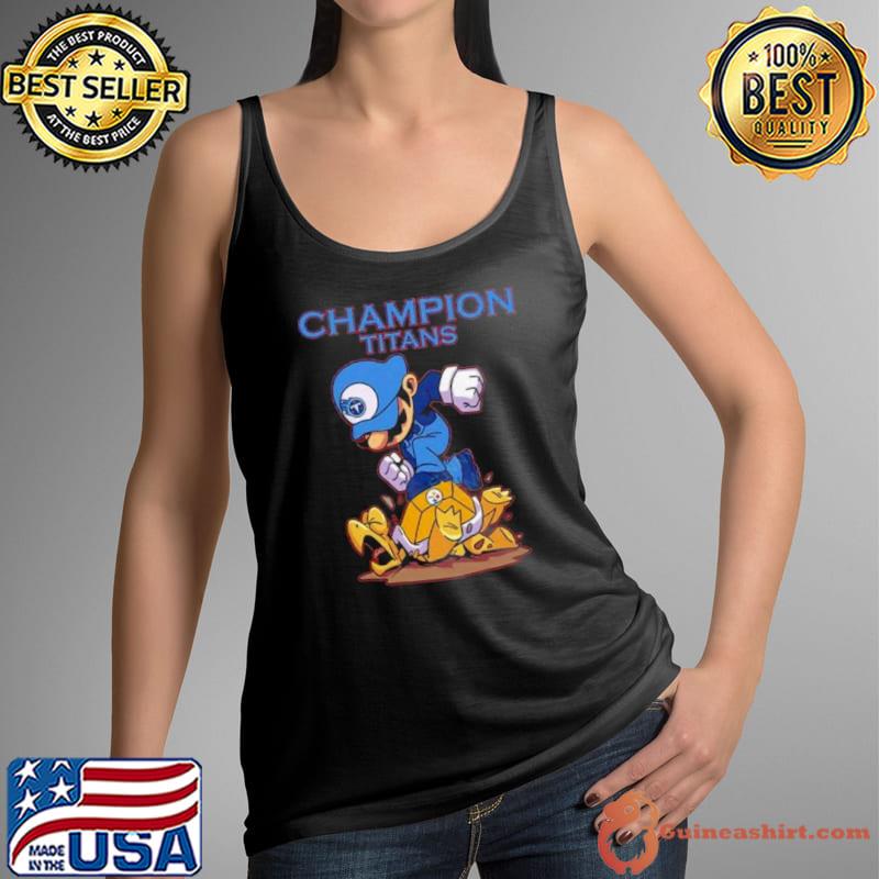 Mario Tennessee Titans Beat Pittsburgh Steelers Champion Titans Shirt Tank Top