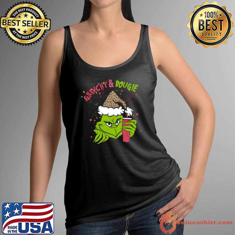 Mean Green Guy Stanley Tumbler Shirt, Grinch Bougie Unisex T Shirt