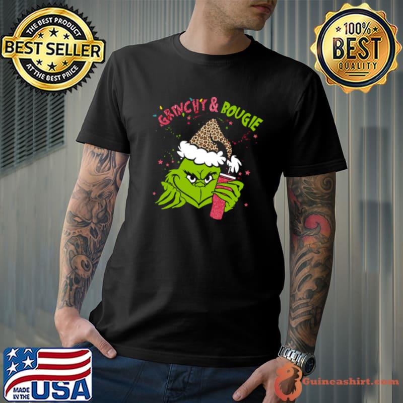 Mean Green Guy Christmas Stanley Tumbler Grinchy & Bougie shirt