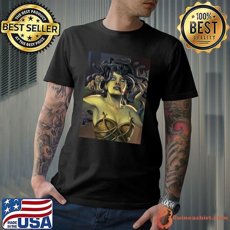 Medusa Snakes Poster Shirt