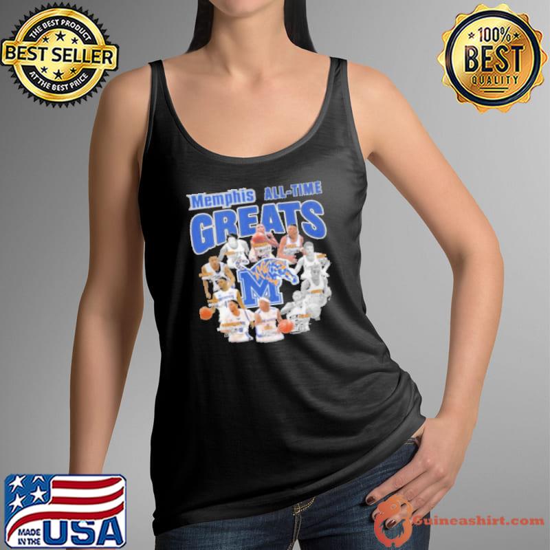 Memphis Tigers All Time Great Signatures Shirt Tank Top