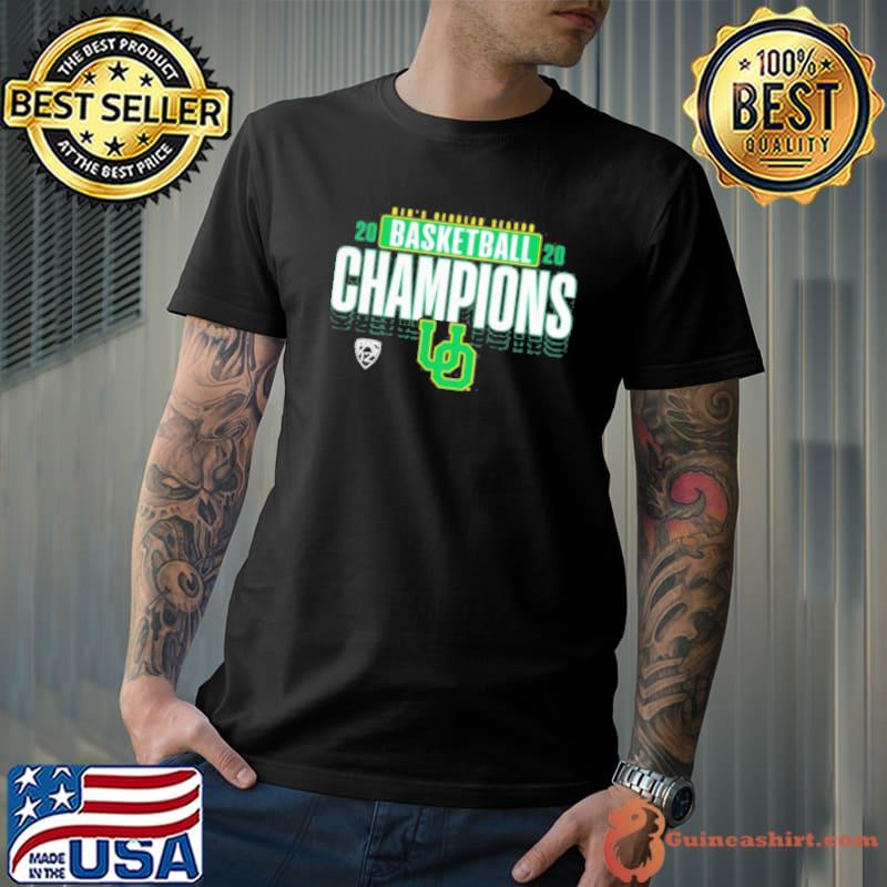 Men'S Regular Season 2020 Basketball Champions Oregon Ducks Shirt