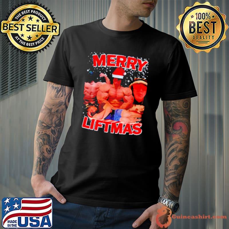 Merry Liftmas Sam Sulek Santa memes shirt