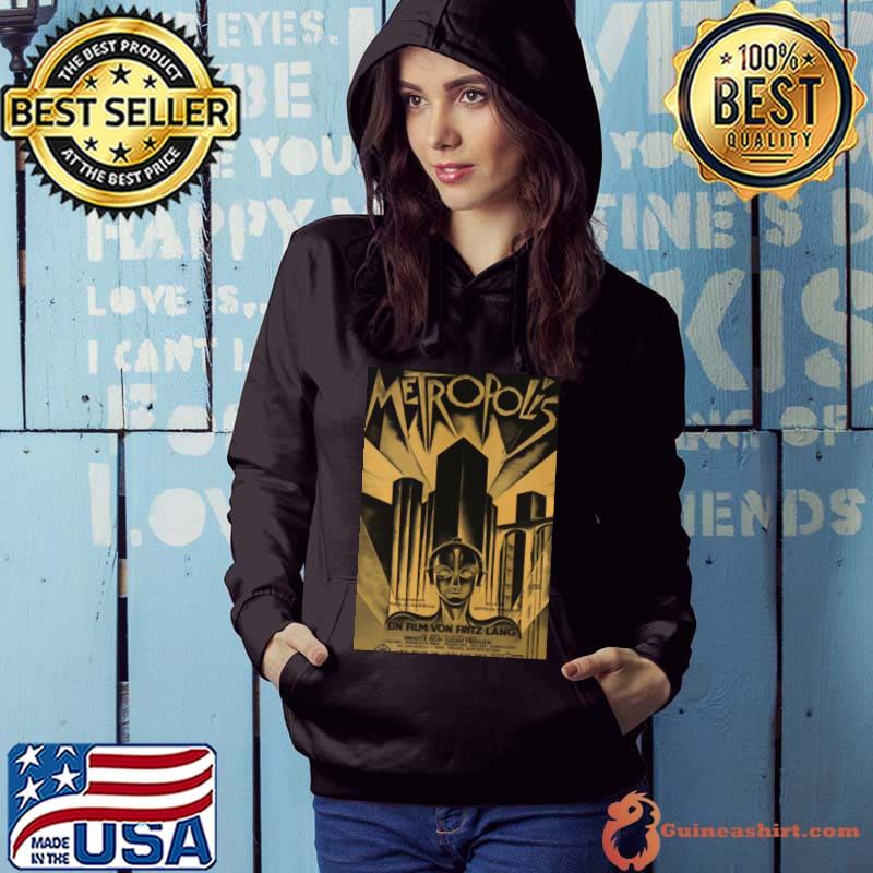 Metropolis Fritz Lang 1926 Vintage Movie s Hoodie