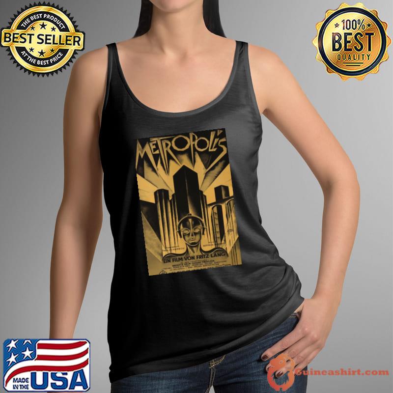 Metropolis Fritz Lang 1926 Vintage Movie s Tank Top