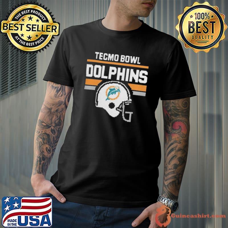 Miami Dolphins Football X Tecmo Bowl Helmet 2023 shirt