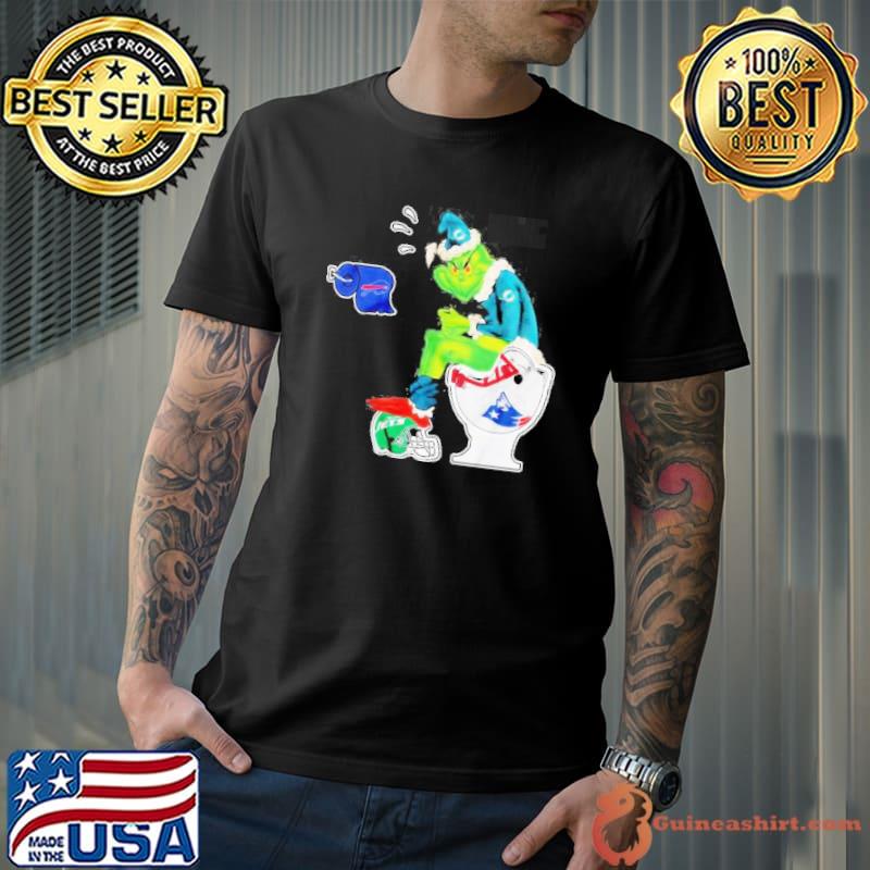 Miami Dolphins Grinch Make Shit Funny Football Christmas 2023 Shirt