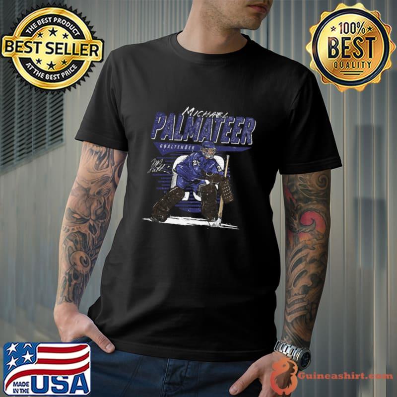 Michael Palmateer Signature Canadian former professional ice hockey goalie Toronto Comet T-Shirt